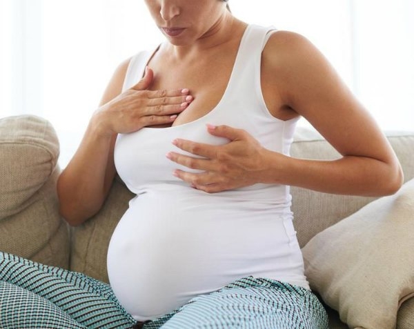 Боль в груди при беременности